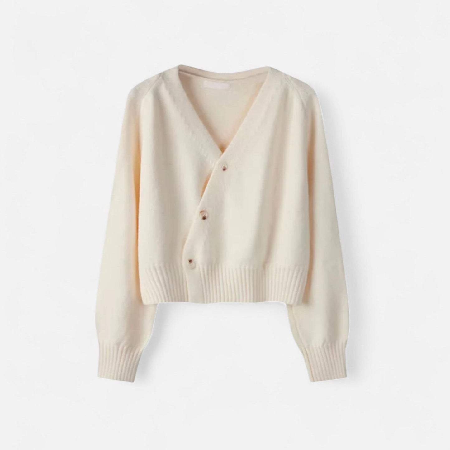 Eli Cárdigan Mujer | Lana Premium, Diseño Moderno en Gris 3