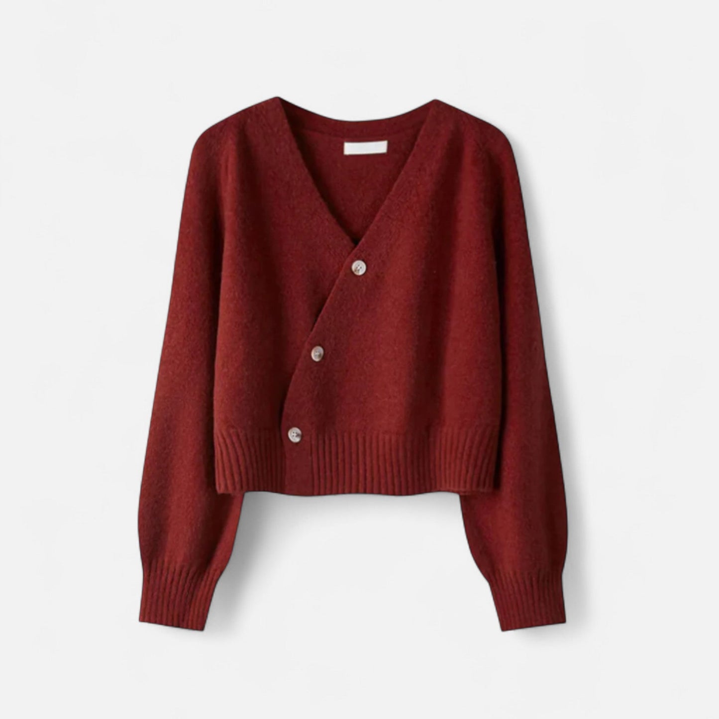 Eli Cárdigan Mujer | Lana Premium, Diseño Moderno en Gris 4