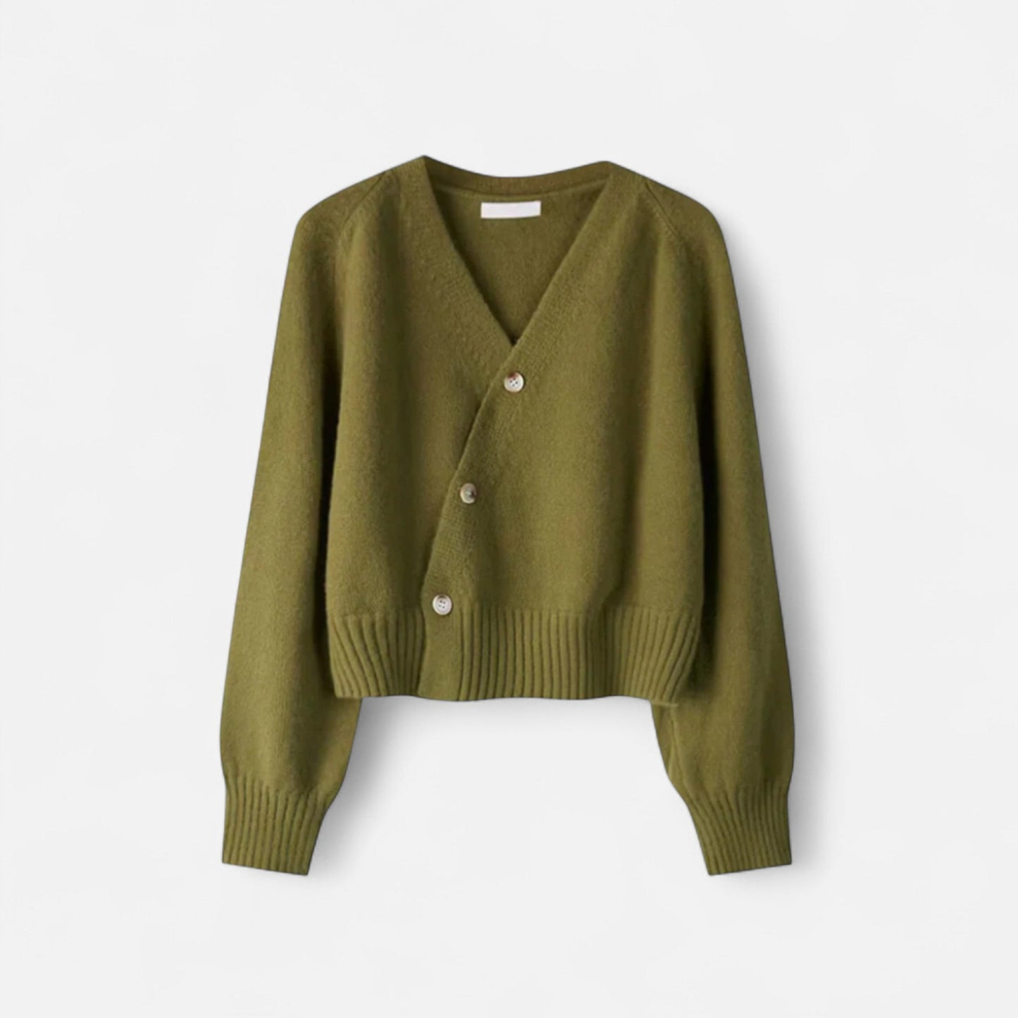 Eli Cárdigan Mujer | Lana Premium, Diseño Moderno en Gris 5