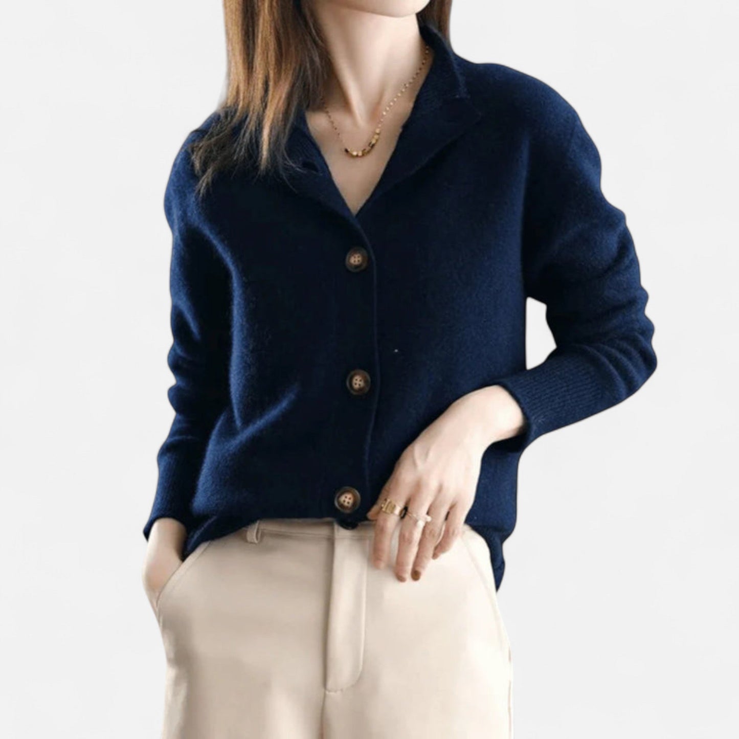 Eliaro Cárdigan Mujer Largo | Tejido Premium, Elegante y Sofisticado 11