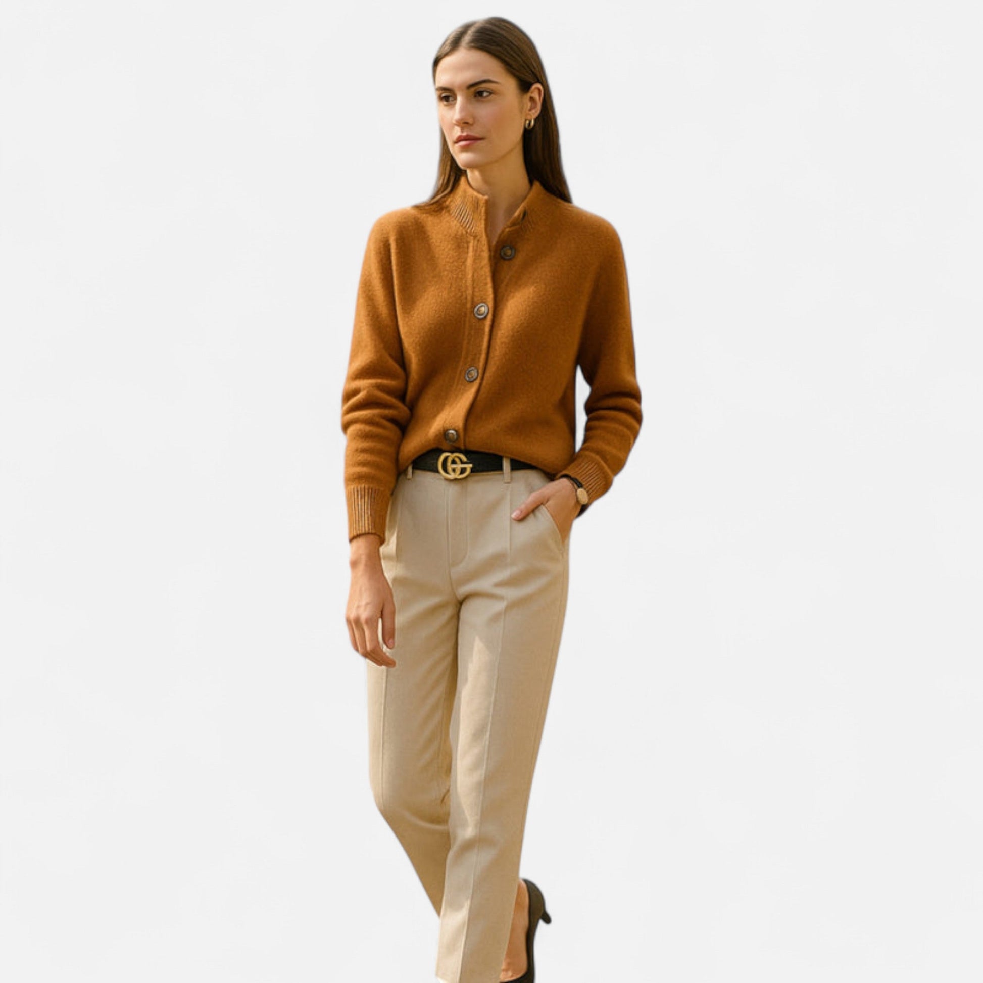 Eliaro Cárdigan Mujer Largo | Tejido Premium, Elegante y Sofisticado 3