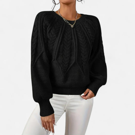 Eliaro Jersey Blanco Mujer | Corte Holgado, Suave y Ligero 0