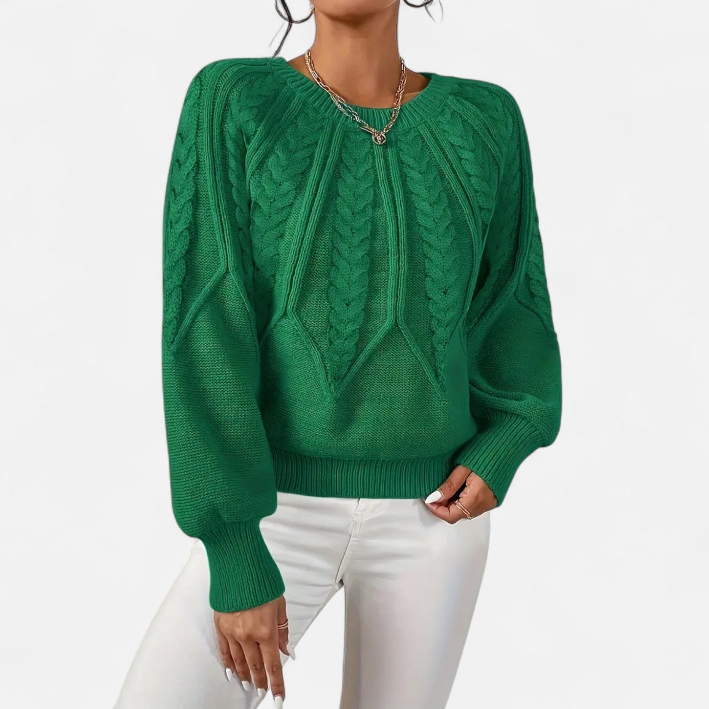 Eliaro Jersey Blanco Mujer | Corte Holgado, Suave y Ligero 12